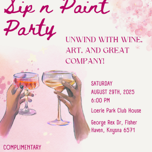 Sip n Paint Event Ticket